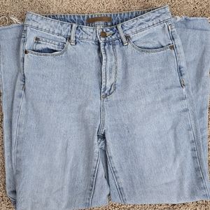 Leith High Rise Straight Jeans